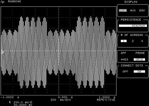 Flicker output